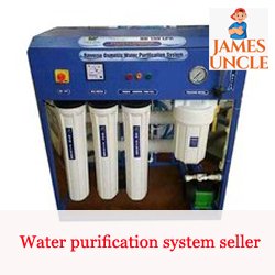 Water purification system seller Mr. Apurba Kumar Das in Kandi